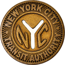 Vereinigte Staaten, New-York City Transit Authority, Good for one fare, Token