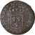 Monnaie, France, Louis XV, 1/2 Sol, 1721, Reims, TB, Cuivre, Gadoury:273