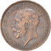 Moneta, Wielka Brytania, George V, Penny, 1917, EF(40-45), Bronze, KM:810