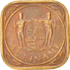 Moneta, Suriname, 5 Cents, 1966, BB, Nichel-ottone