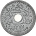 Münze, Tunesien, Muhammad al-Amin Bey, 10 Centimes, 1945, Paris, VZ, Zinc