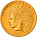 Coin, United States, Indian Head, $10, Eagle, 1915, Philadelphia, AU(55-58)