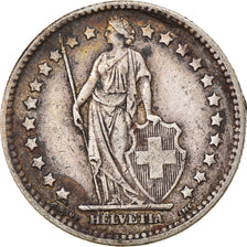 Moneta, Svizzera, Franc, 1907, Bern, BB, Argento, KM:24