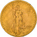 Moneta, USA, Saint-Gaudens, $20, Double Eagle, 1907, Philadelphia, AU(55-58)