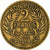 Münze, Tunesien, Anonymous, 2 Francs, 1921/AH1340, Paris, SS, Aluminum-Bronze