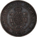 Münze, Deutsch Staaten, SAXONY-ALBERTINE, Johann, Pfennig, 1866, SS+, Kupfer