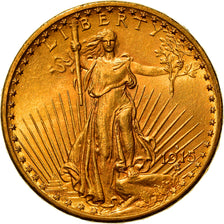 Munten, Verenigde Staten, Saint-Gaudens, $20, Double Eagle, 1915, San Francisco