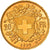 Münze, Schweiz, 20 Francs, 1925, Bern, UNZ, Gold, KM:35.1