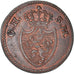 Munten, Duitse staten, HESSE-DARMSTADT, Ludwig X, Pfennig, 1819, PR, Koper