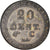 Moeda, Estados Alemães, WESTPHALIA, Jerome, 20 Centimes, 1812, Cassel