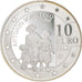 Malta, 10 Euro, Antonio Sciortino, 2012, Proof, MS(65-70), Prata, KM:152