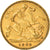 Moneda, Gran Bretaña, Edward VII, 1/2 Sovereign, 1902, MBC, Oro, KM:804