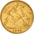 Moneda, Gran Bretaña, Edward VII, 1/2 Sovereign, 1902, MBC, Oro, KM:804