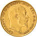 Munten, Groot Bretagne, Edward VII, 1/2 Sovereign, 1905, ZF, Goud, KM:804