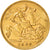 Moeda, Grã-Bretanha, Edward VII, 1/2 Sovereign, 1907, AU(50-53), Dourado