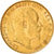 Moeda, Grã-Bretanha, Edward VII, 1/2 Sovereign, 1910, AU(55-58), Dourado