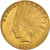 Moneta, Stati Uniti, Indian Head, $10, Eagle, 1913, Philadelphia, BB+, Oro