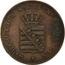 Moneta, Stati tedeschi, SAXE-MEININGEN, Bernhard II, 2 Pfennig, 1866, BB, Rame