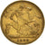 Coin, Great Britain, Edward VII, 1/2 Sovereign, 1902, EF(40-45), Gold, KM:804