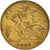 Moneda, Gran Bretaña, Edward VII, 1/2 Sovereign, 1907, MBC+, Oro, KM:804