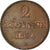 Moeda, Estados Alemães, HANNOVER, Georg V, 2 Pfennig, 1854, AU(55-58), Cobre