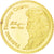 Moneta, Costa d’Avorio, 1500 Francs CFA, 2007, FDC, Oro, KM:New