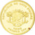 Coin, Ivory Coast, 1500 Francs CFA, 2007, MS(65-70), Gold, KM:New