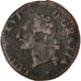 Moneda, Francia, Louis XVI, Liard, 1790, Lille, BC, Cobre, Gadoury:348