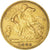 Coin, Great Britain, Edward VII, 1/2 Sovereign, 1902, EF(40-45), Gold, KM:804