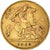 Coin, Great Britain, Edward VII, 1/2 Sovereign, 1909, EF(40-45), Gold, KM:804