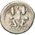 Munten, Julius Caesar, Denarius, 46-45 BC, Roma, FR+, Zilver, Sear:1404