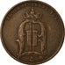 Moneda, Suecia, Oscar II, 5 Öre, 1875, MBC, Bronce, KM:736