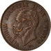 Coin, Italy, Vittorio Emanuele II, Centesimo, 1867, Milan, MS(60-62), Copper