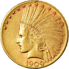 Münze, Vereinigte Staaten, Indian Head, $10, Eagle, 1909, U.S. Mint, San