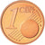 San Marino, Euro Cent, 2008, Proof, MS(65-70), Aço Cromado a Cobre, KM:440