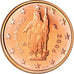 San Marino, 2 Euro Cent, 2008, Proof, STGL, Copper Plated Steel, KM:441