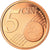 San Marino, 5 Euro Cent, 2008, Proof, MS(65-70), Copper Plated Steel, KM:442