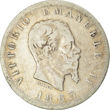 Moneda, Italia, Vittorio Emanuele II, 20 Lire, 1863, Torino, BC, Oro, KM:10.1