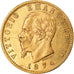 Moneta, Italia, Vittorio Emanuele II, 20 Lire, 1874, Rome, SPL-, Oro, KM:10.2