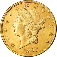 Münze, Vereinigte Staaten, Liberty Head, $20, Double Eagle, 1897, U.S. Mint