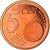 Vatikanstadt, 5 Euro Cent, 2003, STGL, Copper Plated Steel, KM:343