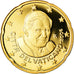 VATICAN CITY, 20 Euro Cent, 2006, MS(65-70), Brass, KM:379