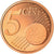 Vatikanstadt, 5 Euro Cent, 2008, BU, STGL, Copper Plated Steel, KM:377