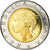 Coin, Italy, 500 Lire, 1988, Rome, Proof, MS(65-70), Bi-Metallic, KM:111