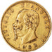 Coin, Italy, Vittorio Emanuele II, 20 Lire, 1862, Torino, EF(40-45), Gold