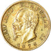 Moneta, Italia, Vittorio Emanuele II, 20 Lire, 1878, Rome, SPL, Oro, KM:10.2