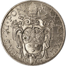 Moneta, PAŃSTWO WATYKAŃSKIE, Pius XI, Lira, 1934, Roma, MS(63), Nikiel, KM:5