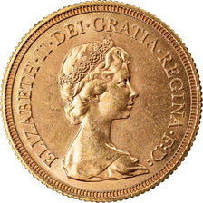 Moneta, Wielka Brytania, Elizabeth II, Sovereign, 1979, MS(63), Złoto, KM:919