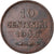 Coin, San Marino, 10 Centesimi, 1936, Rome, EF(40-45), Bronze, KM:13