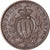 Munten, San Marino, 10 Centesimi, 1937, Rome, PR, Bronze, KM:13